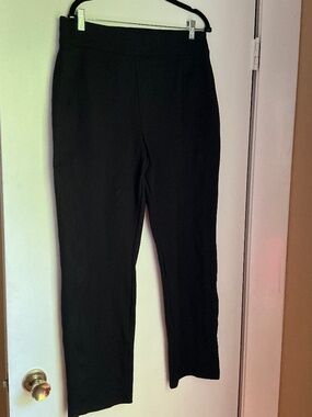 Spanx Slim Straight Ponte pants black 1X Tall
